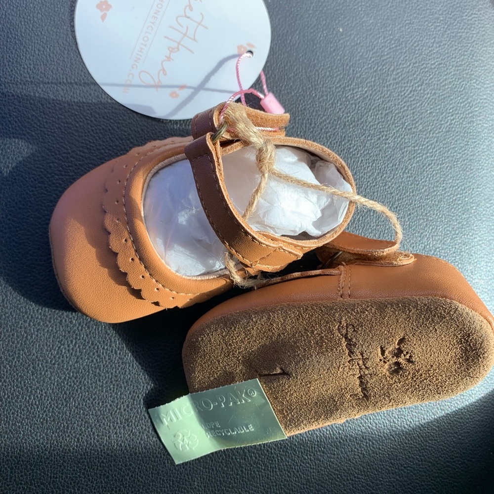 Sweet honey soft sole Mary Jane style shoes
